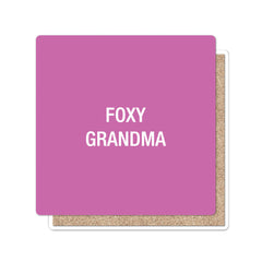 Foxy Grandma Coaster