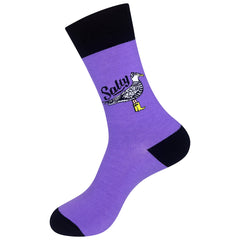 Salty - Seagull Socks | Nice Enough Merch Co