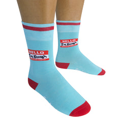 Hello I'm Enough Socks | Nice Enough Merch Co