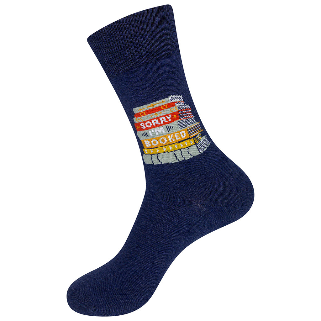 Sorry I’m Booked Socks | Nice Enough Merch Co