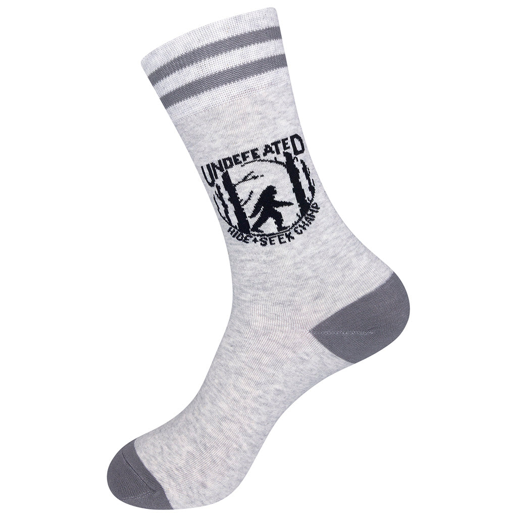 Undefeated Hide + Seek Champ Socks | Nice Enough Merch Co