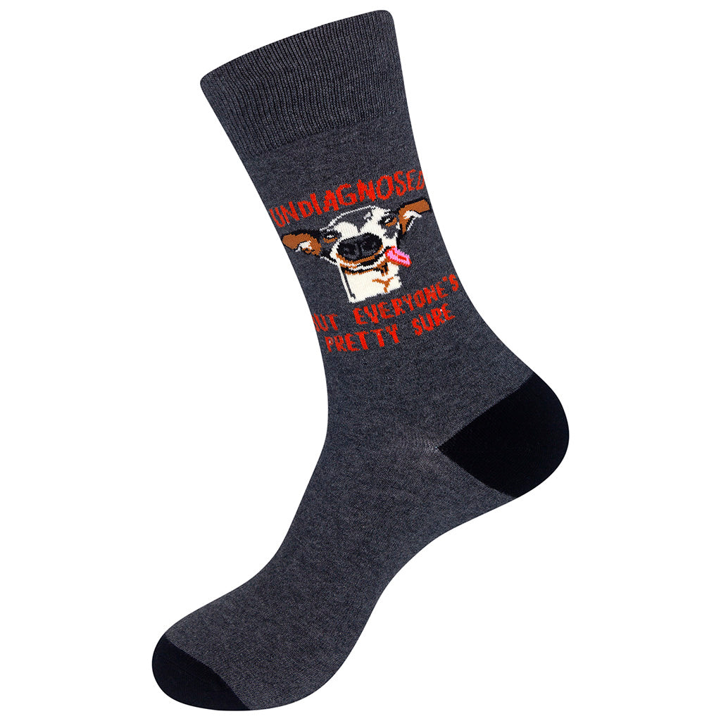 Undiagnosed (but everyone's pretty sure) Socks | Nice Enough Merch Co