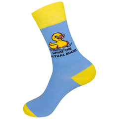 What The Actual Duck Socks | Nice Enough Merch Co