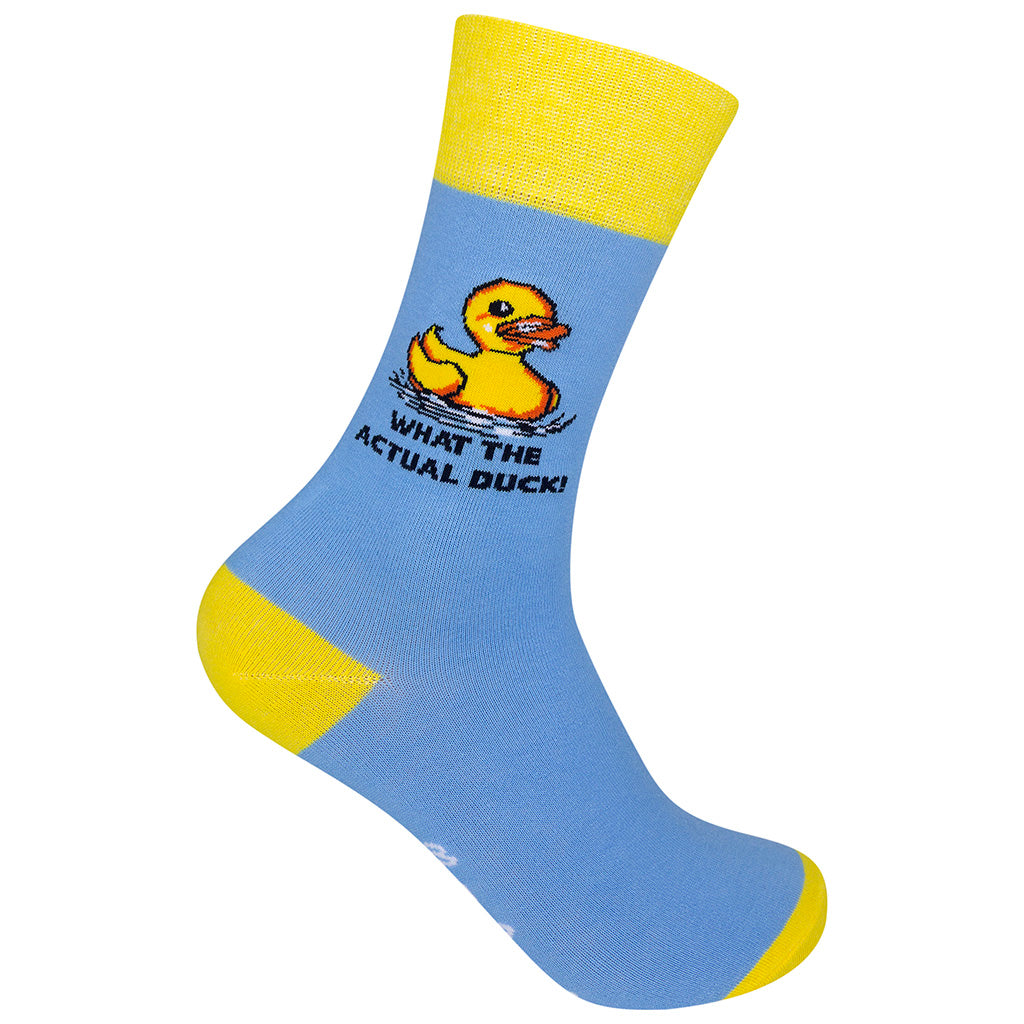 What The Actual Duck Socks | Nice Enough Merch Co