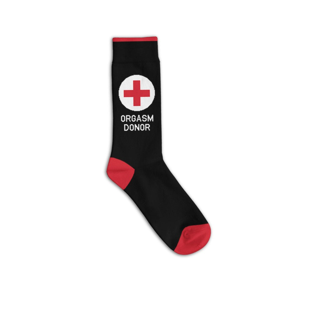 Orgasm Donor Socks