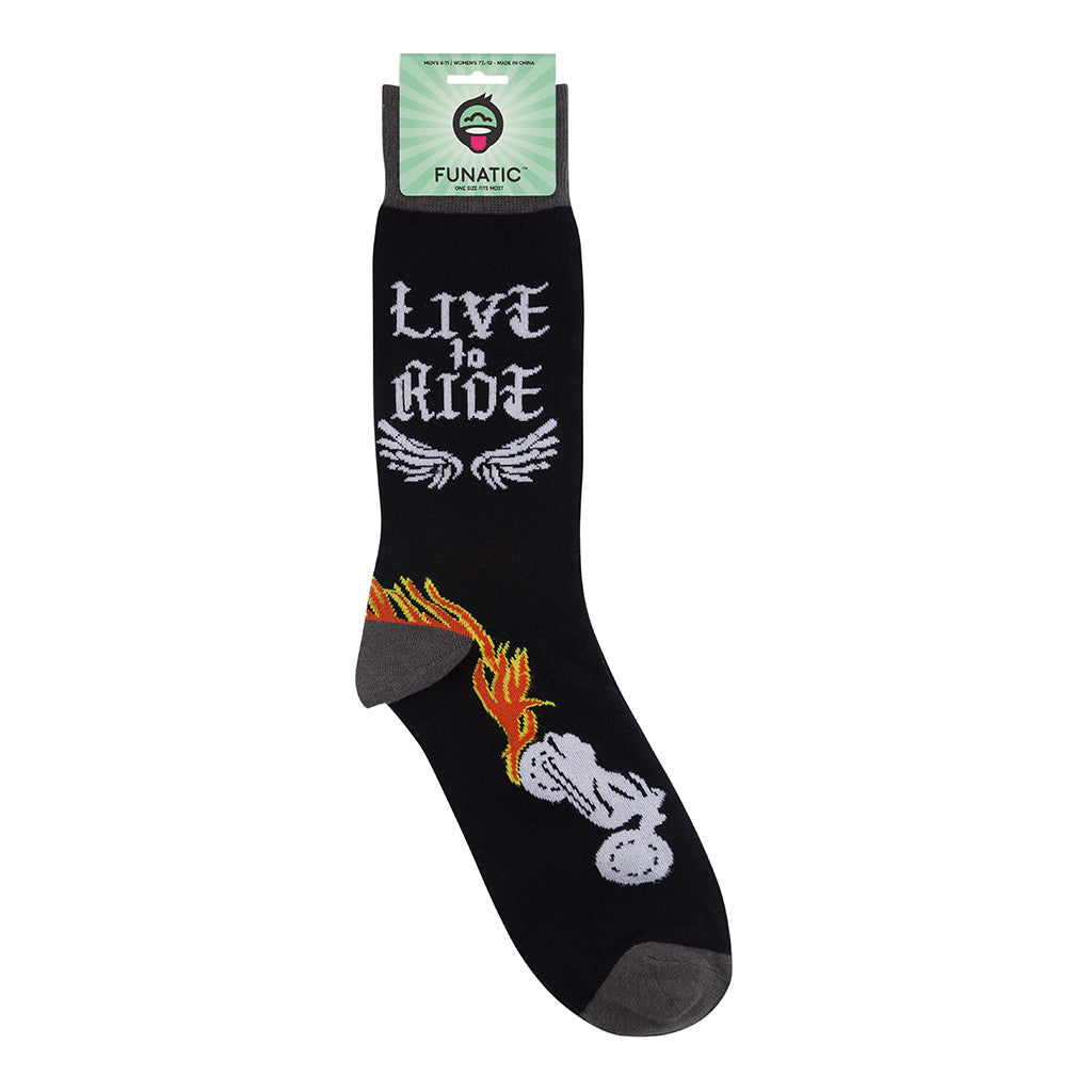 Live to Ride, Ride To Live Motorcycle Socks