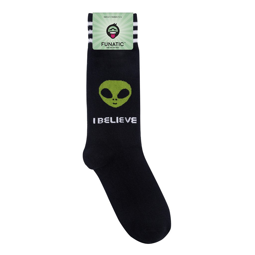 I Believe Alien Socks