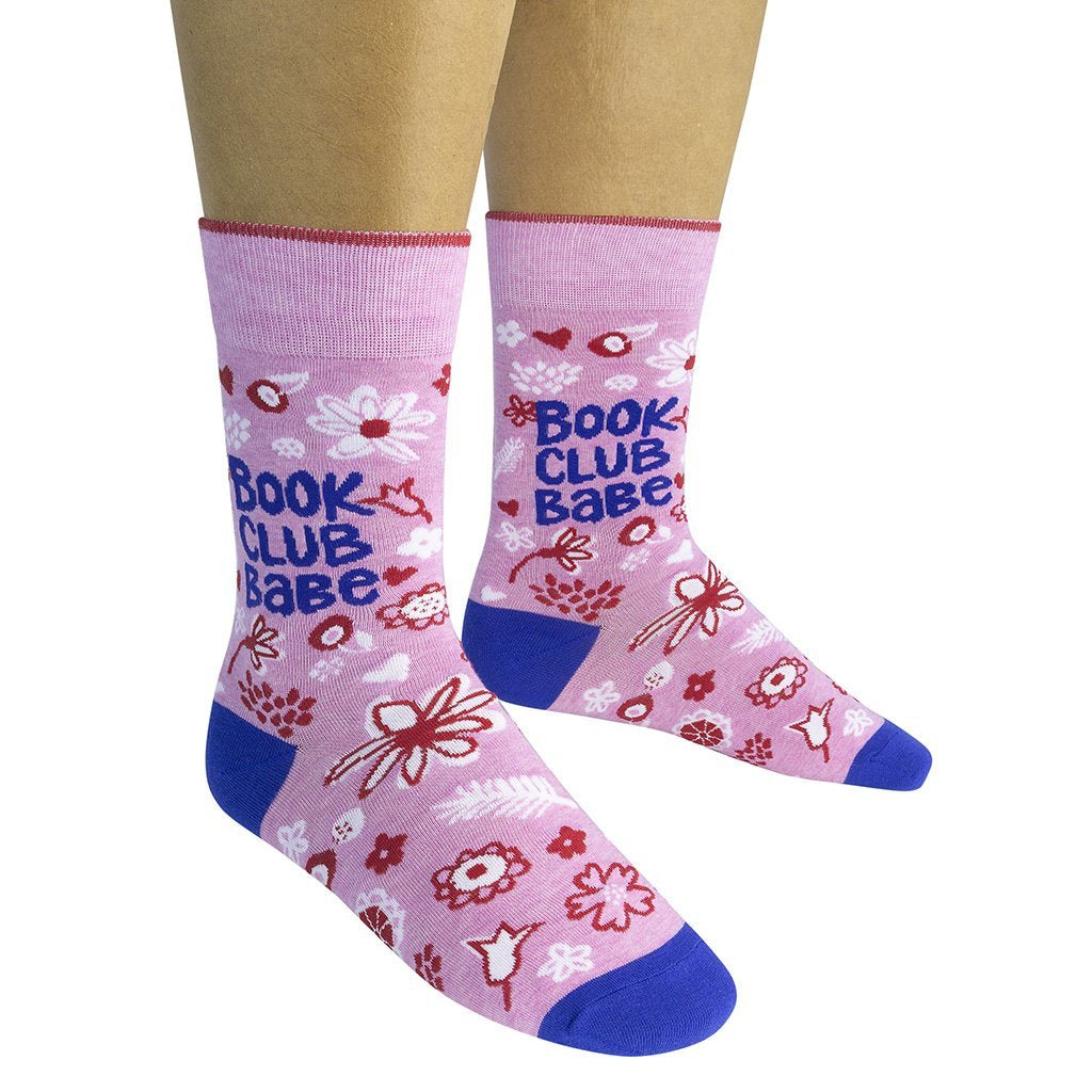 Book Club Babe Socks