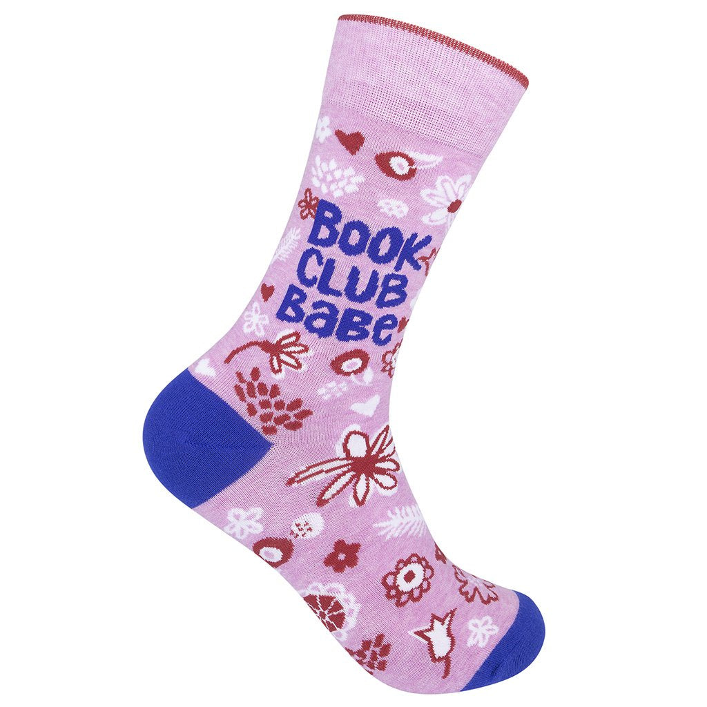 Book Club Babe Socks