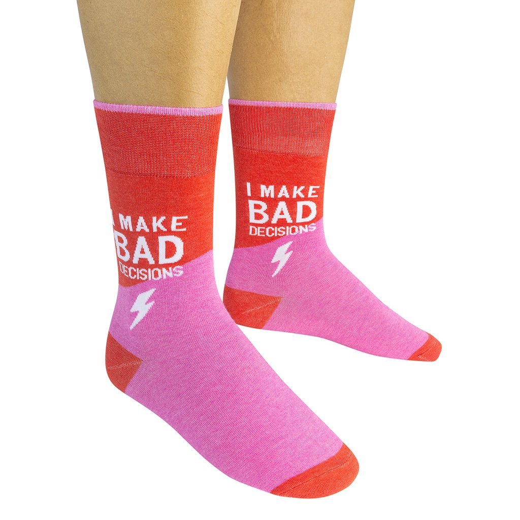 I Make Bad Decisions Socks