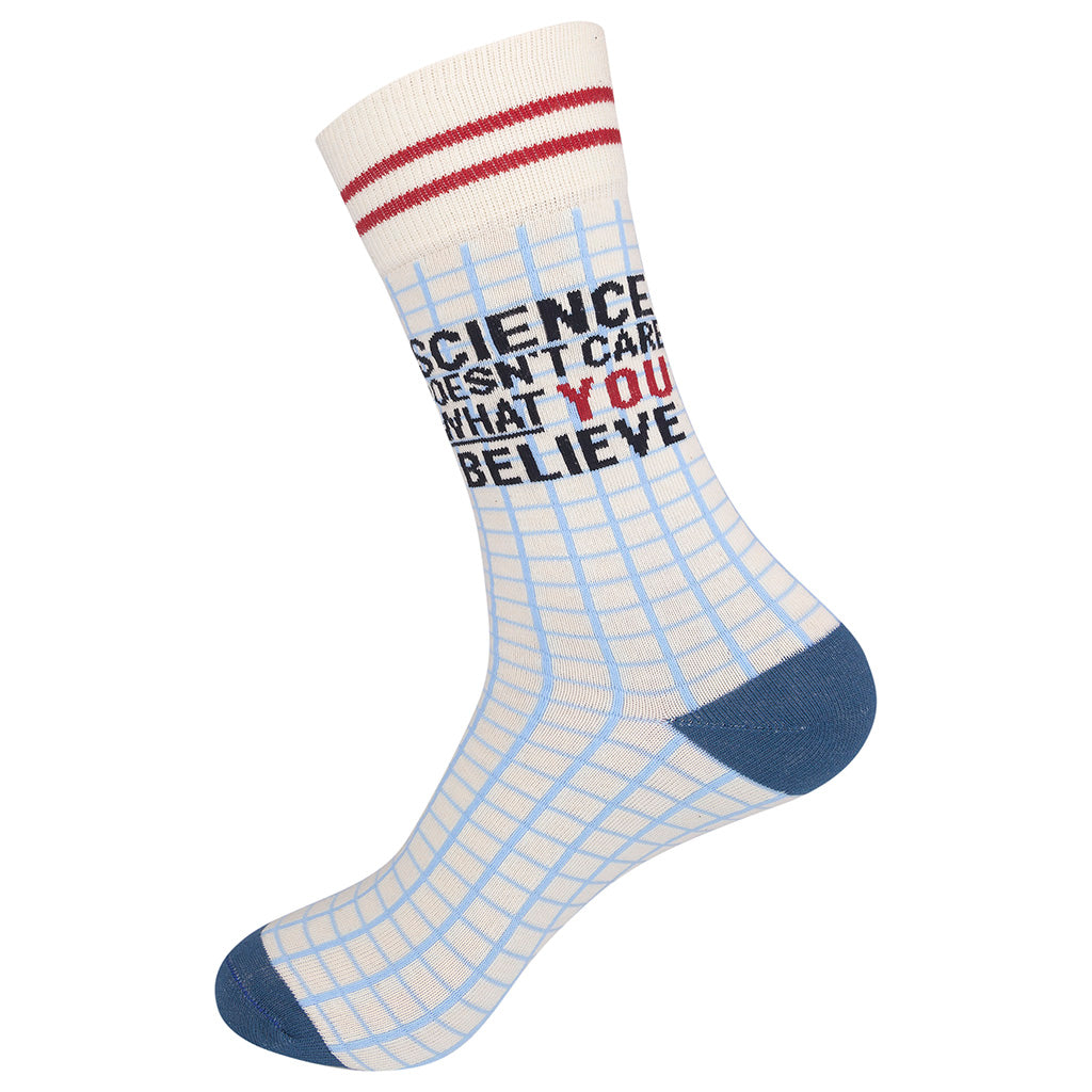 Science Doesn't Care What You Believe Socks