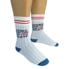 Science Doesn't Care What You Believe Socks