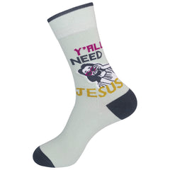 Y'All Need Jesus Socks