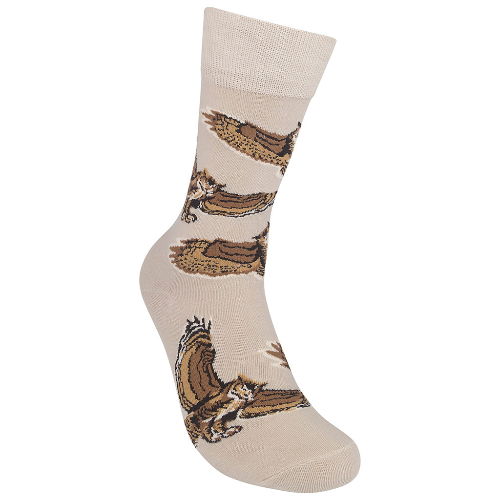 Great Horned Owl Socks
