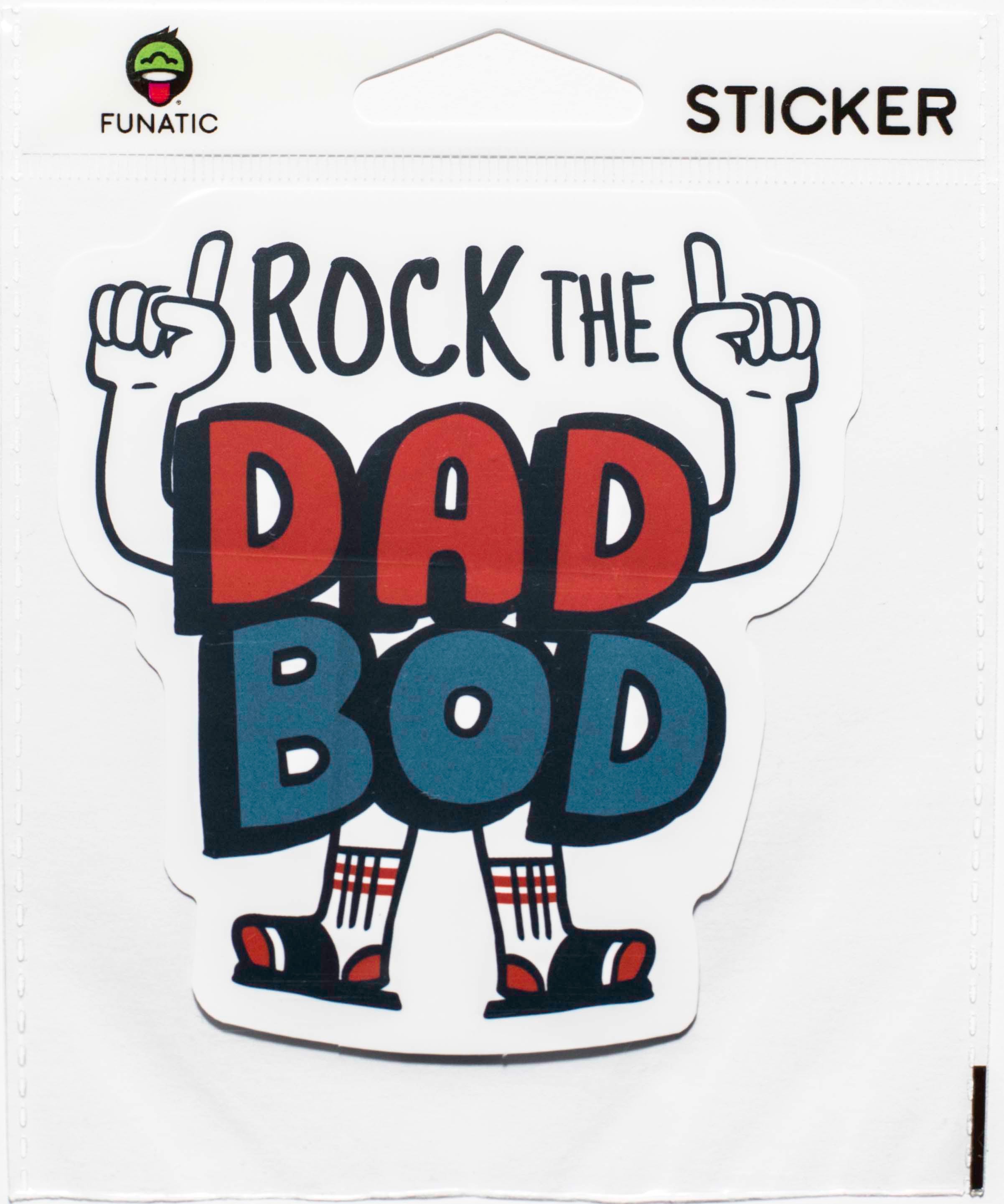 Rock the Dad Bod Sticker