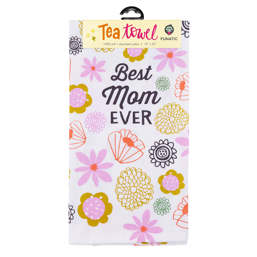 Best Mom Ever Tea Towel