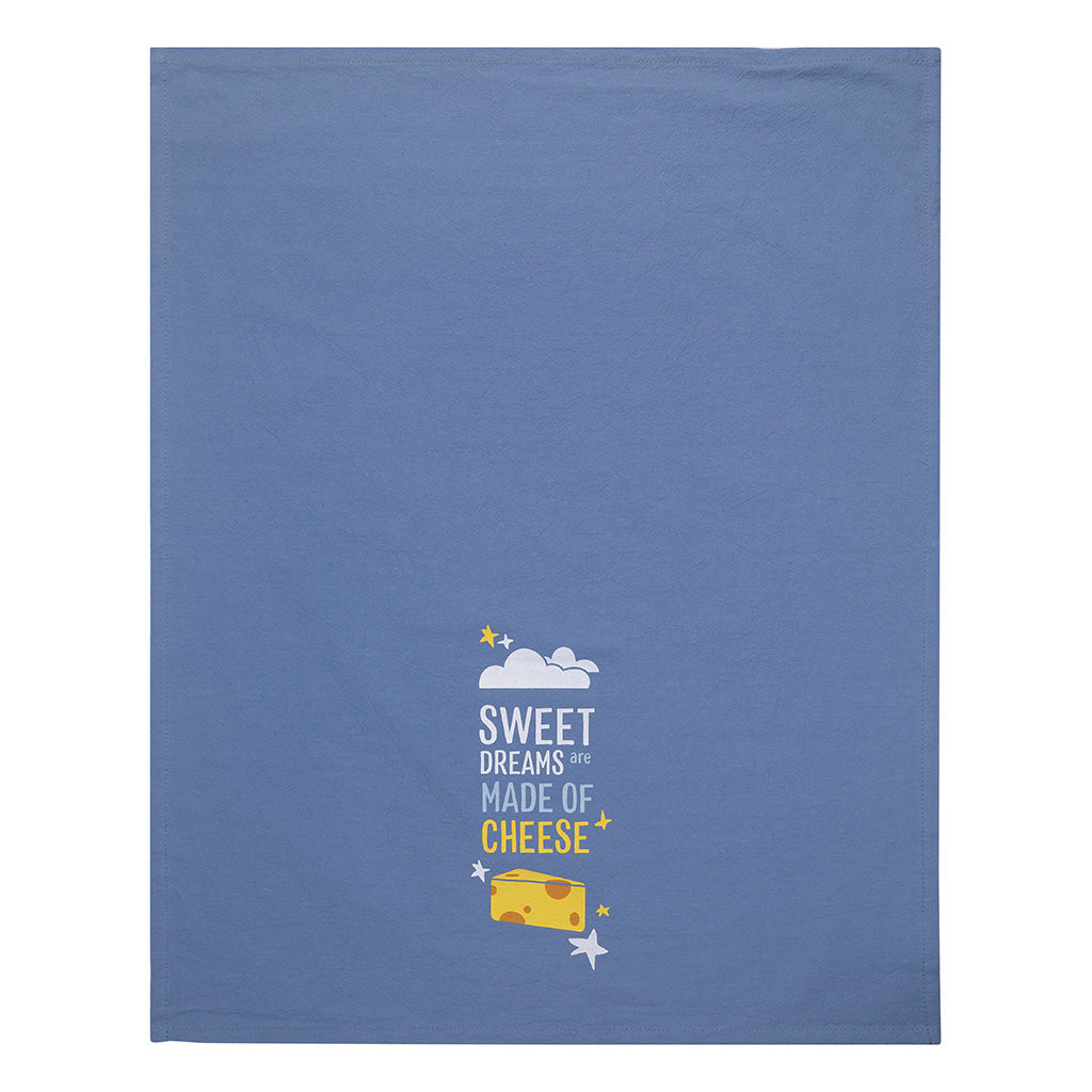 Sweet Dreams Are Made Of Cheese Tea Towel