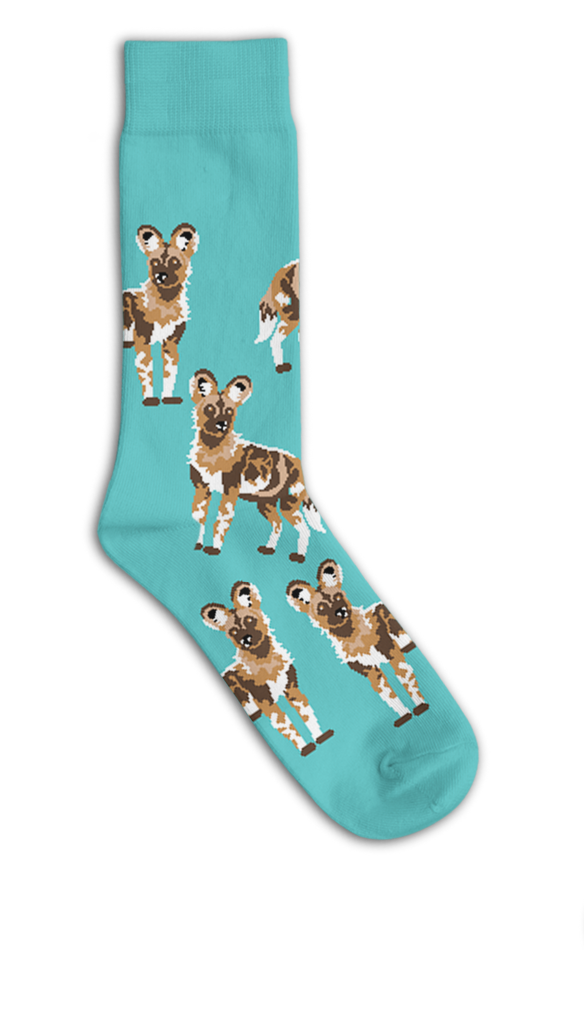 African Wild Dog Socks