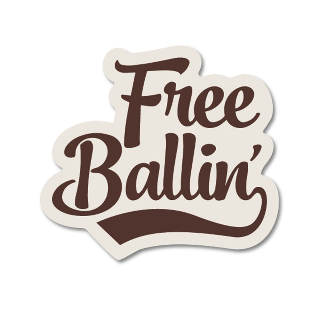 Free Ballin' Sticker