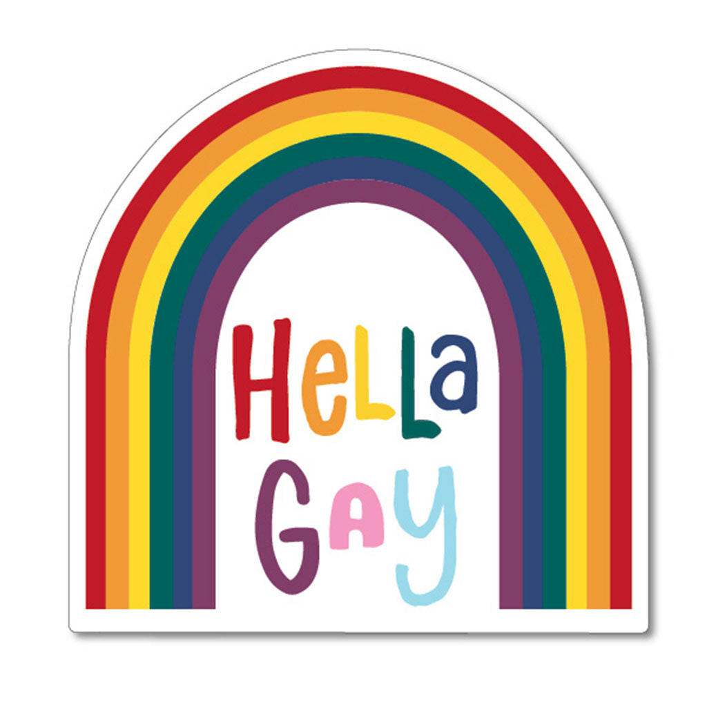 Hella Gay Sticker